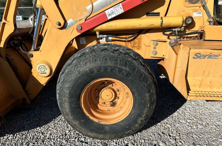 image for item DJ6376 2004 Case 590 Super M Series 2  backhoe