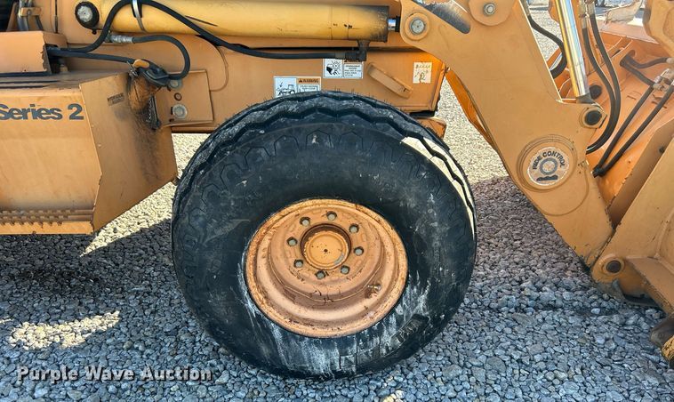 image for item DJ6376 2004 Case 590 Super M Series 2  backhoe