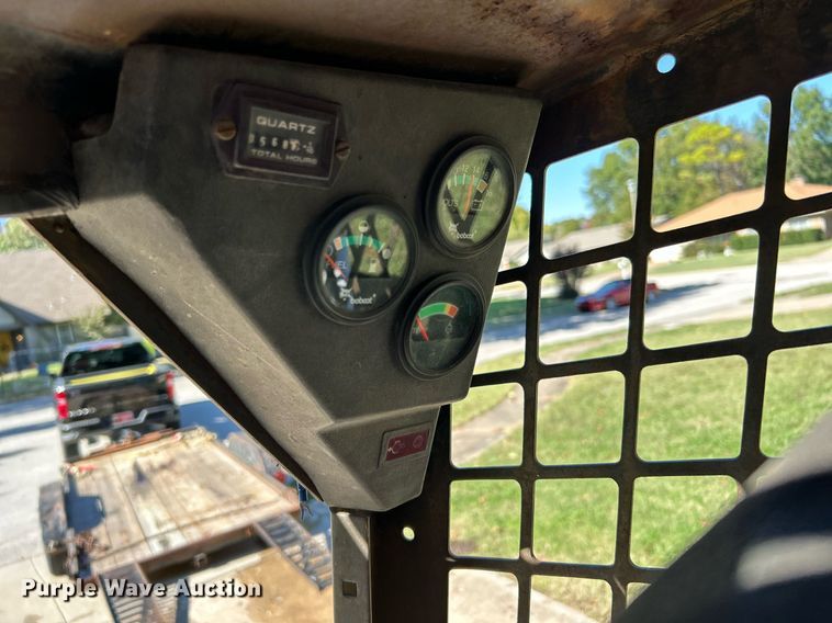 image for item DJ6448 1992 Bobcat 743B  skid steer loader