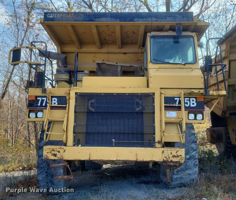 image for item DK1175 1995 Caterpillar 775B  haul truck