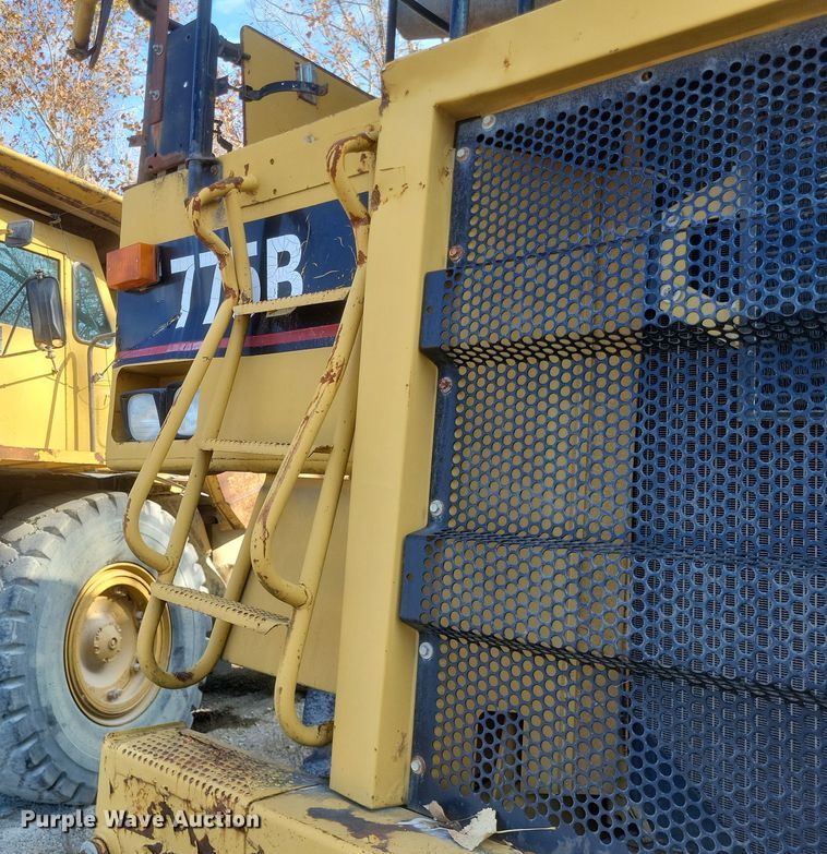image for item DK1175 1995 Caterpillar 775B  haul truck