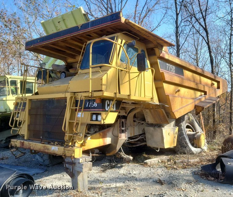 image for item DK1178 1994 Caterpillar 775B  haul truck