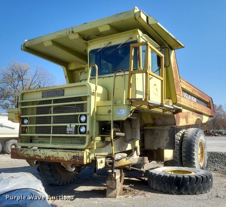 image for item DK1182 1989 Euclid R35  haul truck
