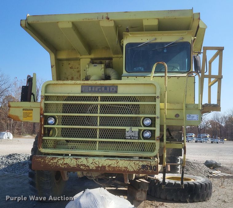 image for item DK1182 1989 Euclid R35  haul truck