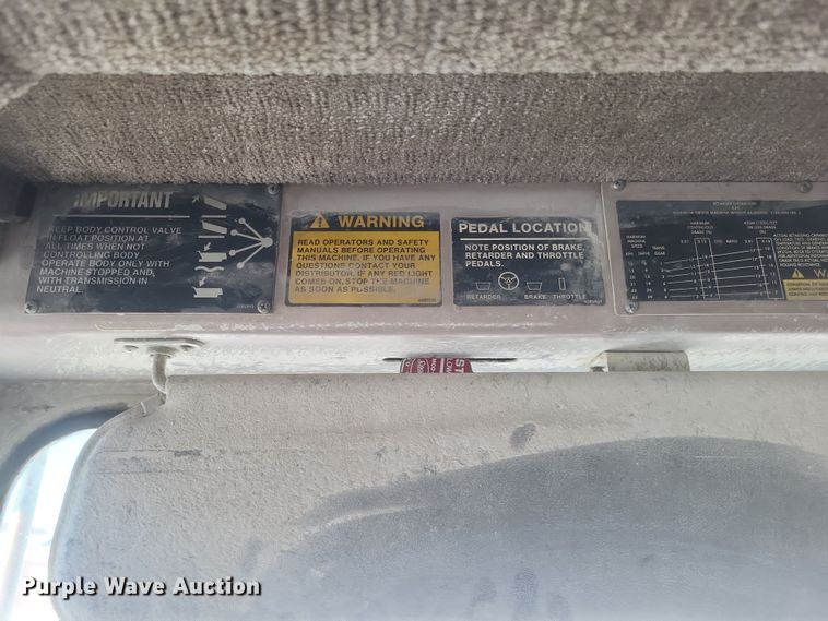 image for item DK1183 1995 Euclid R35  haul truck