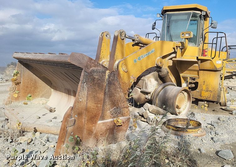 image for item DK1191 Kawasaki 115ZV  wheel loader