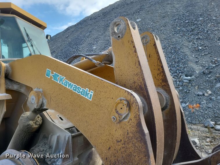 image for item DK1191 Kawasaki 115ZV  wheel loader
