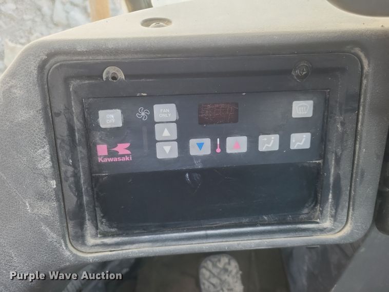 image for item DK1191 Kawasaki 115ZV  wheel loader