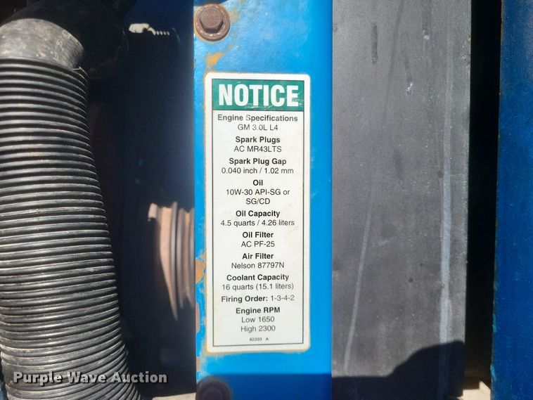 image for item DK1193 2003 Genie Z-80/60  boom lift