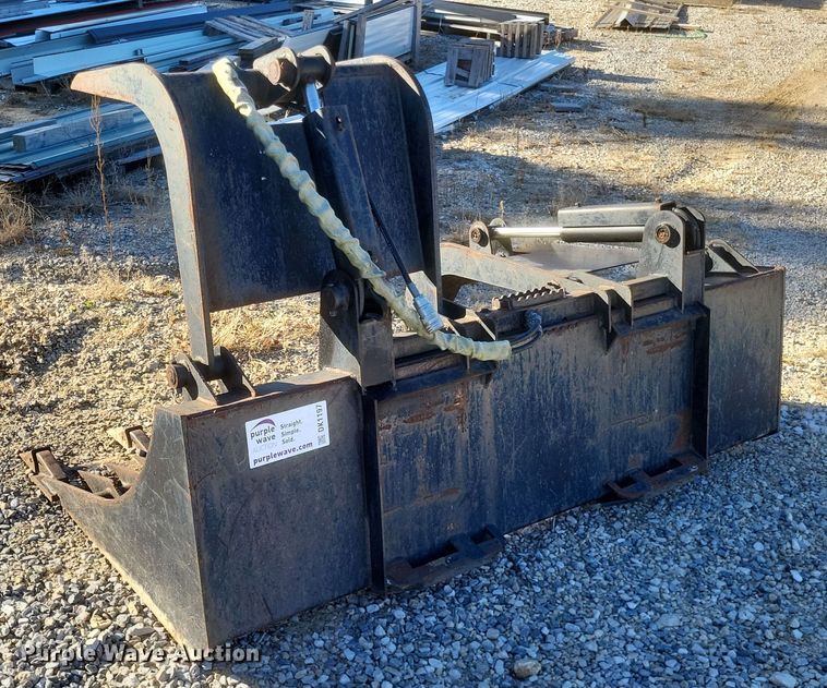 image for item DK1197 79" W skid steer rock grapple bucket