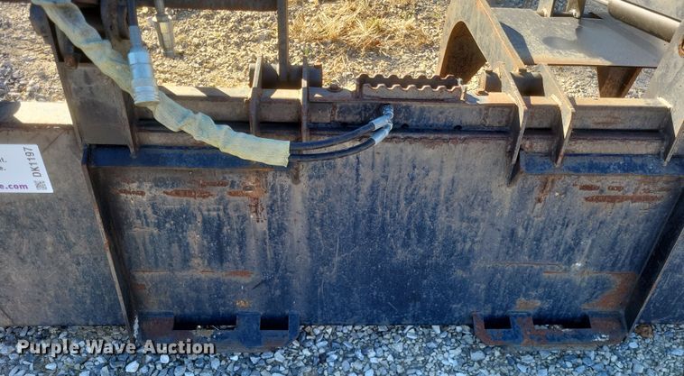 image for item DK1197 79" W skid steer rock grapple bucket