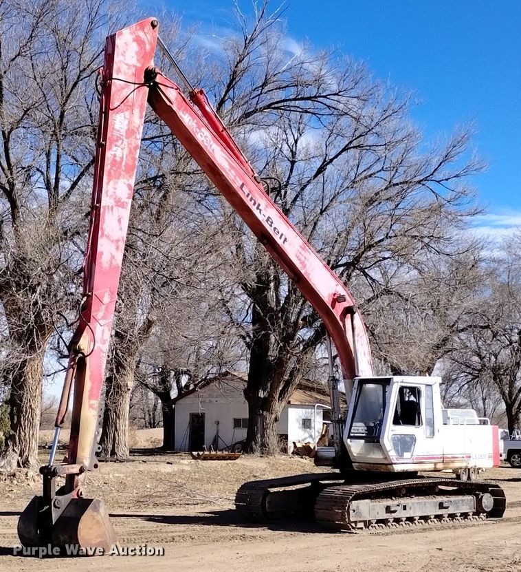 image for item DK8879 1990 Link Belt LS-2800C Series II  long reach excavator