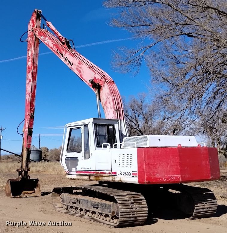 image for item DK8879 1990 Link Belt LS-2800C Series II  long reach excavator