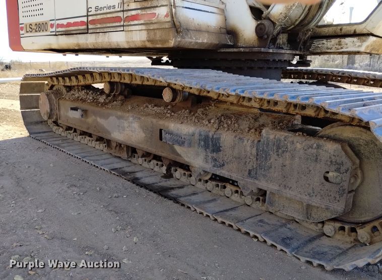 image for item DK8879 1990 Link Belt LS-2800C Series II  long reach excavator