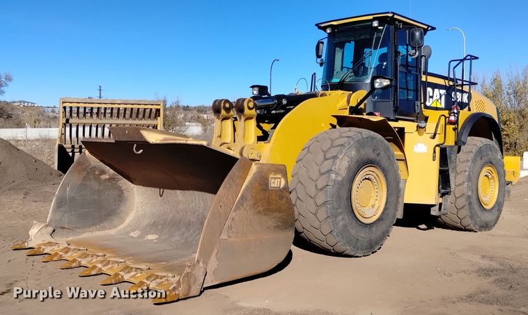 image for item DK8880 2014 Caterpillar 980K  wheel loader