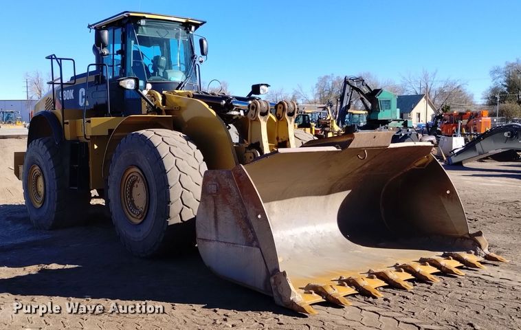 image for item DK8880 2014 Caterpillar 980K  wheel loader