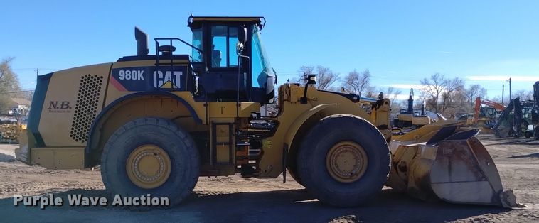 image for item DK8880 2014 Caterpillar 980K  wheel loader