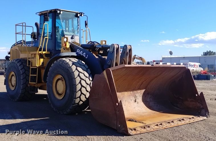 image for item DK8883 2008 John Deere 844J  wheel loader