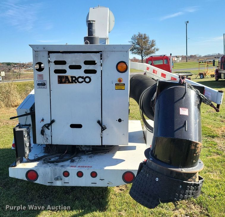 image for item DL7744 Tarco Windy Series Fort Miller FAB  leaf vacuum trailer