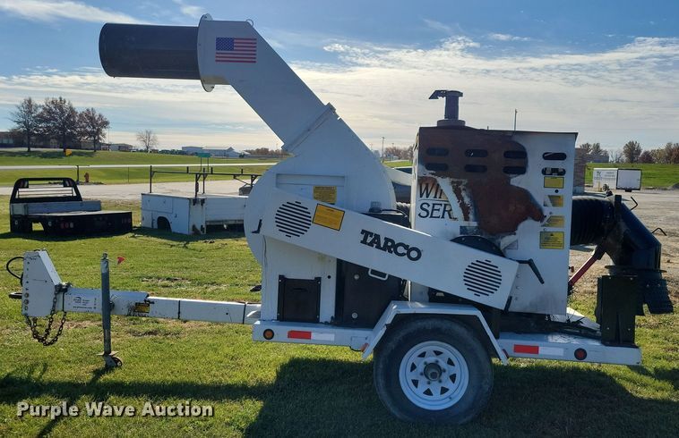 image for item DL7744 Tarco Windy Series Fort Miller FAB  leaf vacuum trailer