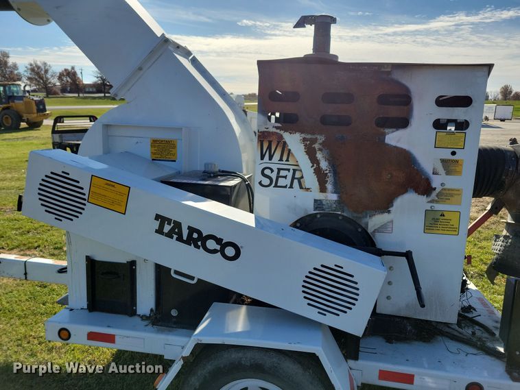 image for item DL7744 Tarco Windy Series Fort Miller FAB  leaf vacuum trailer