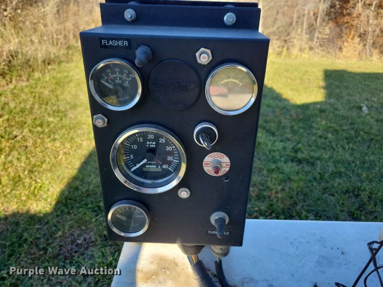 image for item DL7744 Tarco Windy Series Fort Miller FAB  leaf vacuum trailer