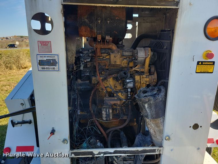 image for item DL7744 Tarco Windy Series Fort Miller FAB  leaf vacuum trailer