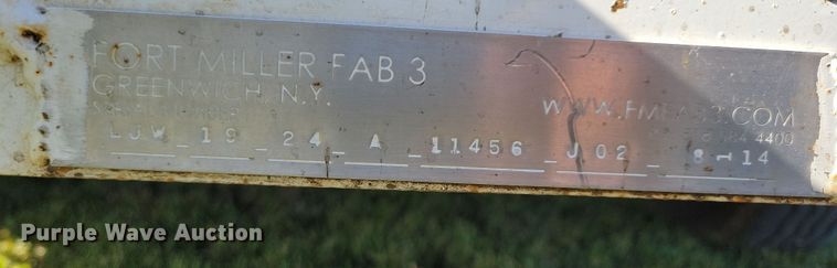 image for item DL7744 Tarco Windy Series Fort Miller FAB  leaf vacuum trailer