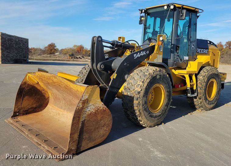image for item DL7747 2018 John Deere 544K-II  wheel loader