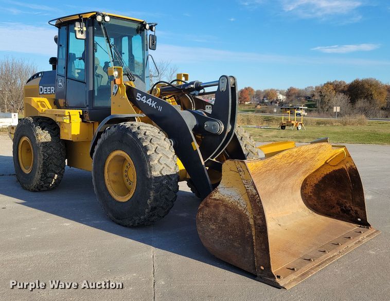 image for item DL7747 2018 John Deere 544K-II  wheel loader
