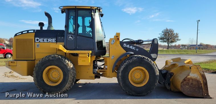 image for item DL7747 2018 John Deere 544K-II  wheel loader