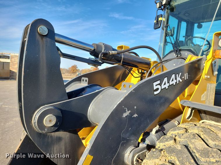 image for item DL7747 2018 John Deere 544K-II  wheel loader