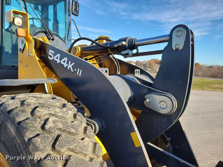 image for item DL7747 2018 John Deere 544K-II  wheel loader