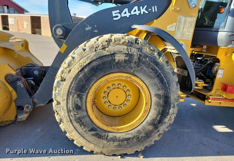 image for item DL7747 2018 John Deere 544K-II  wheel loader