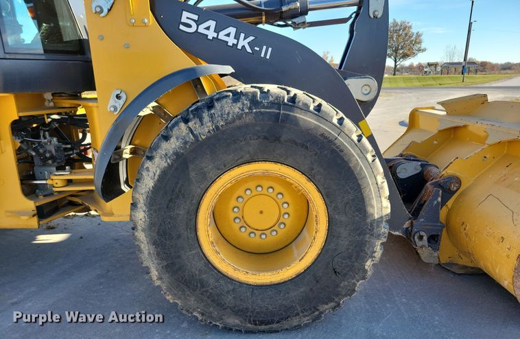 image for item DL7747 2018 John Deere 544K-II  wheel loader