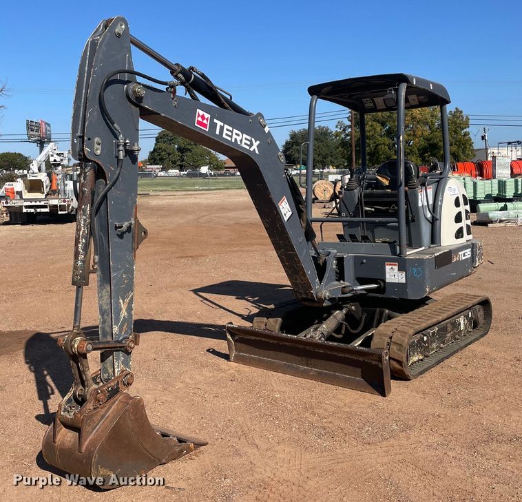image for item DN3175 2015 Terex TC35  mini excavator