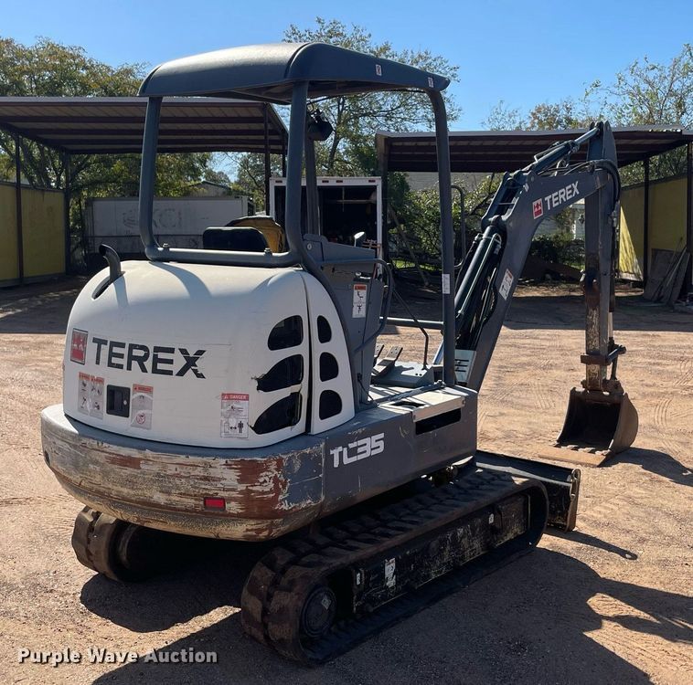 image for item DN3175 2015 Terex TC35  mini excavator