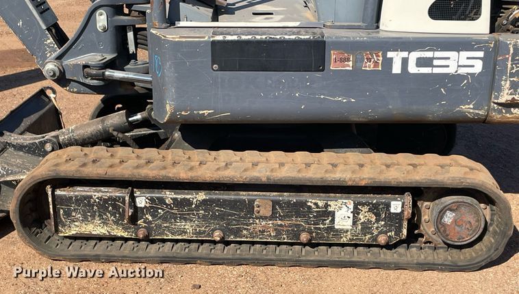 image for item DN3175 2015 Terex TC35  mini excavator