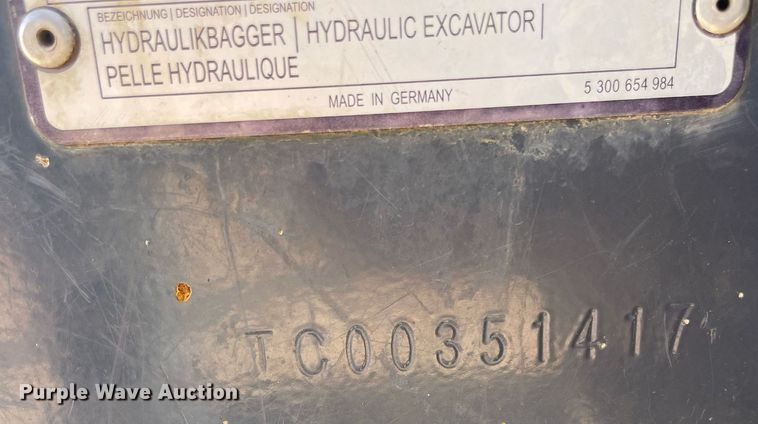 image for item DN3175 2015 Terex TC35  mini excavator