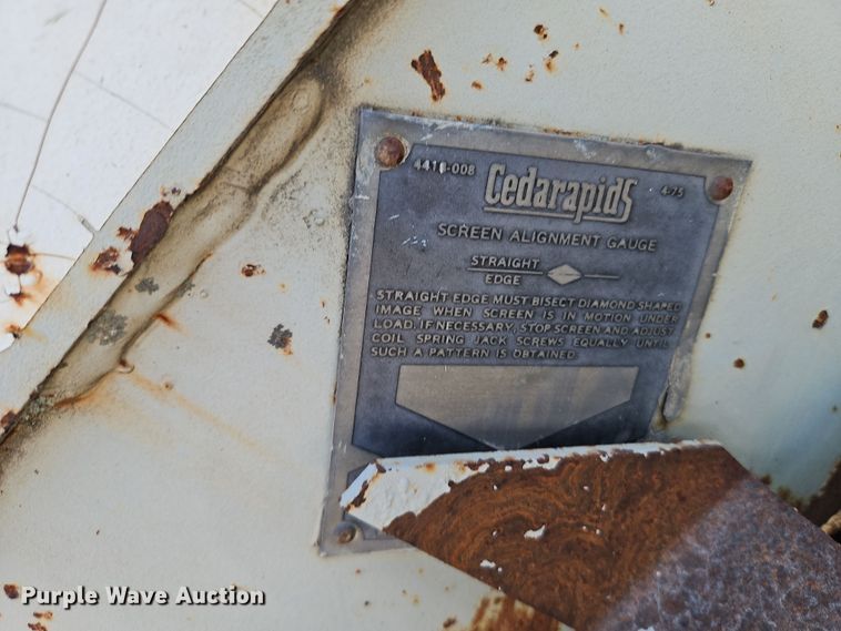 image for item DN7111 Cedarapids  screening plant