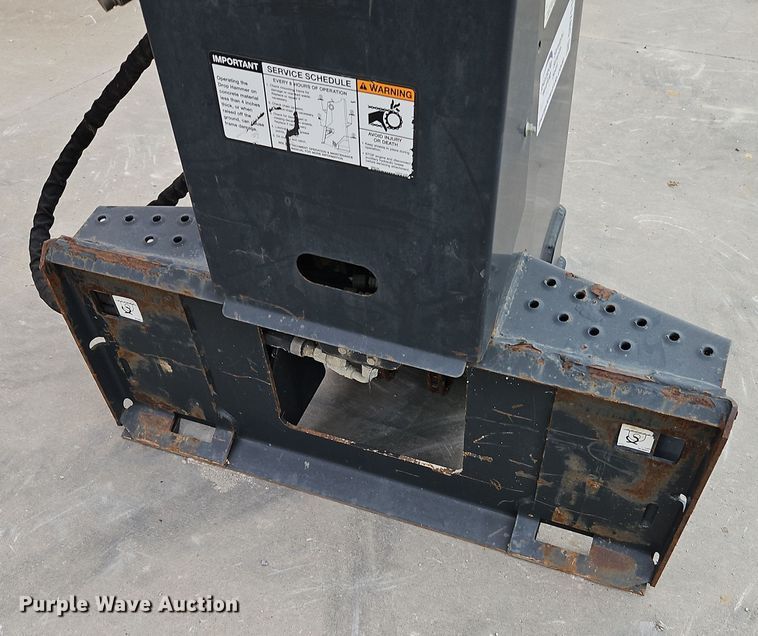 image for item DN7119 2015 Bobcat  skid steer drop hammer