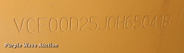 image for item DN7122 2012 Volvo DD25W  double drum vibratory roller