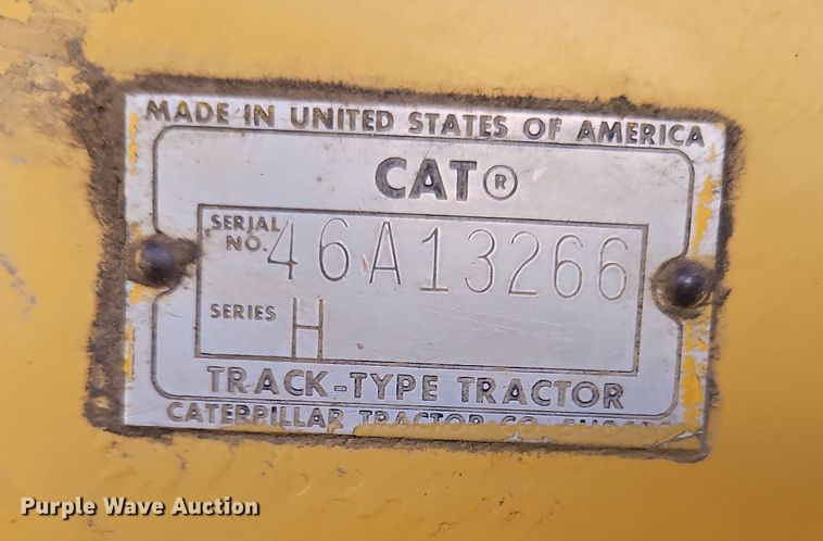 image for item DN7126 1966 Caterpillar D8H  dozer