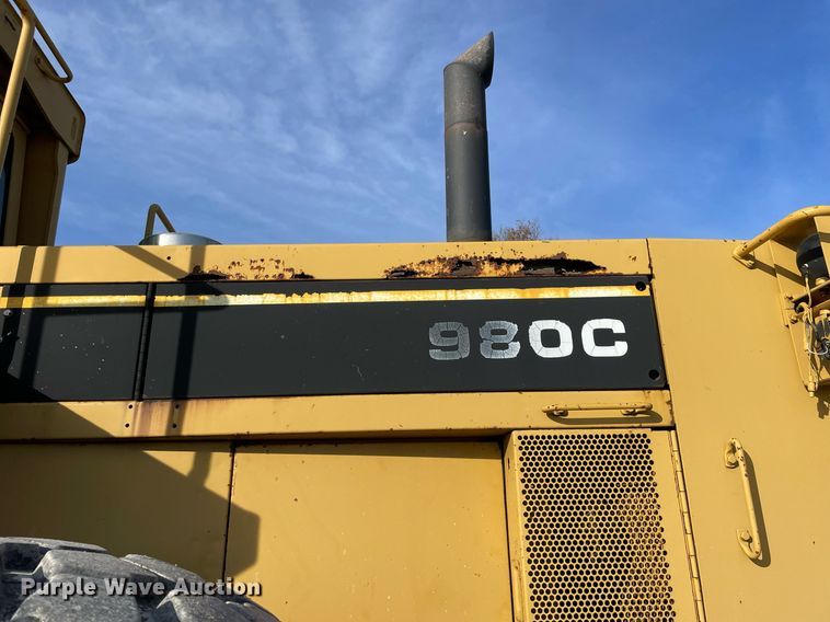 image for item DP0215 1987 Caterpillar 980C  wheel loader