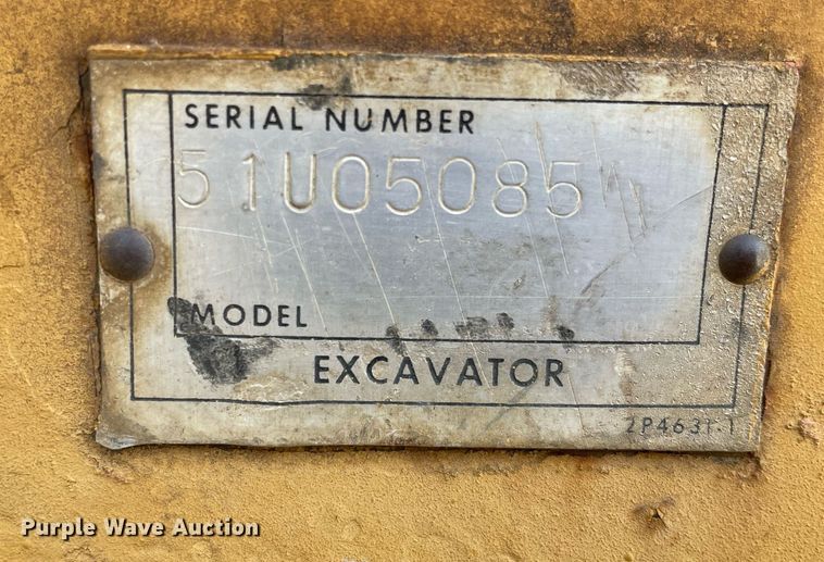 image for item DP0218 1983 Caterpillar 225 LC  excavator