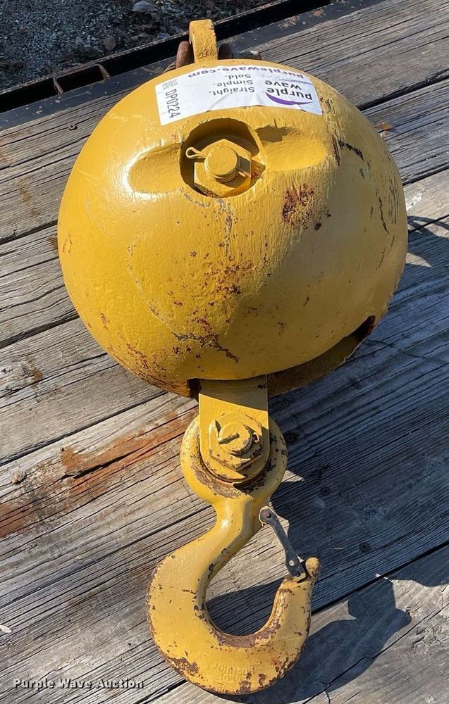 image for item DP0224 Johnson  crane ball and hook