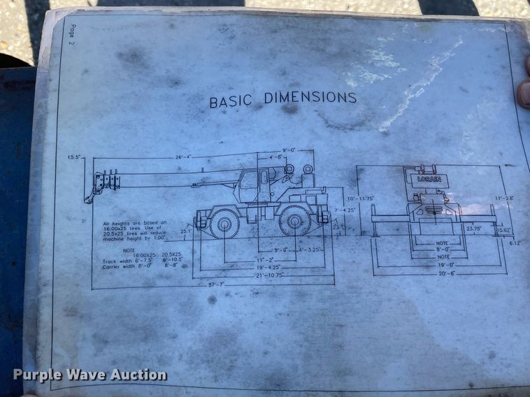 image for item DP0226 1994 Loraine LRT230E  crane