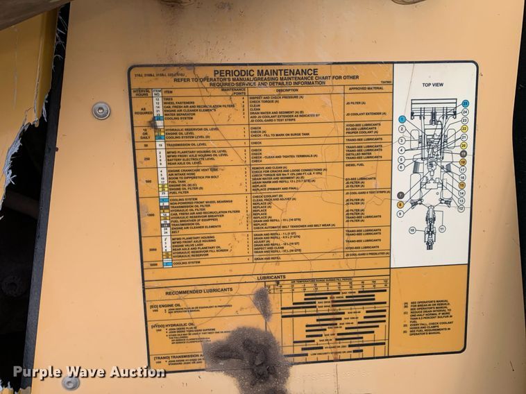image for item DP8731 2011 John Deere 310SJ  backhoe