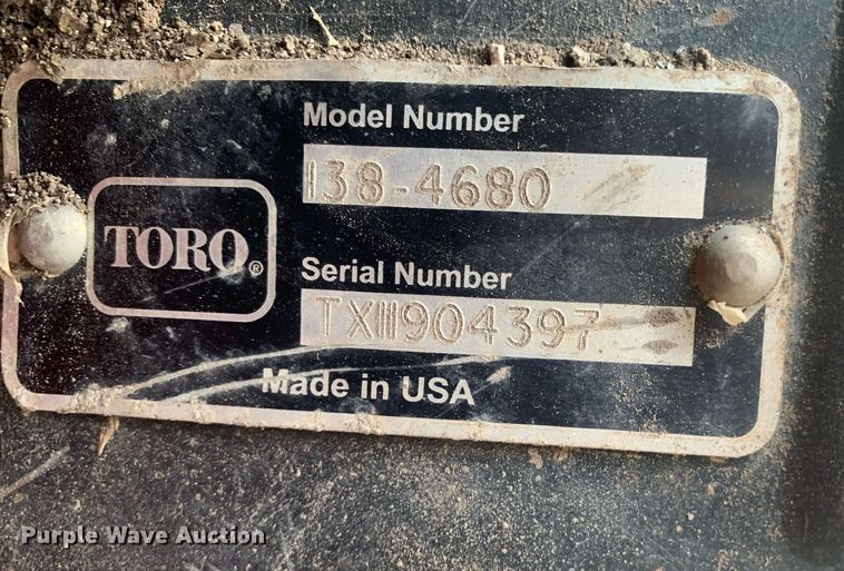 image for item DP8749 2016 Toro 22327  compact utility loader