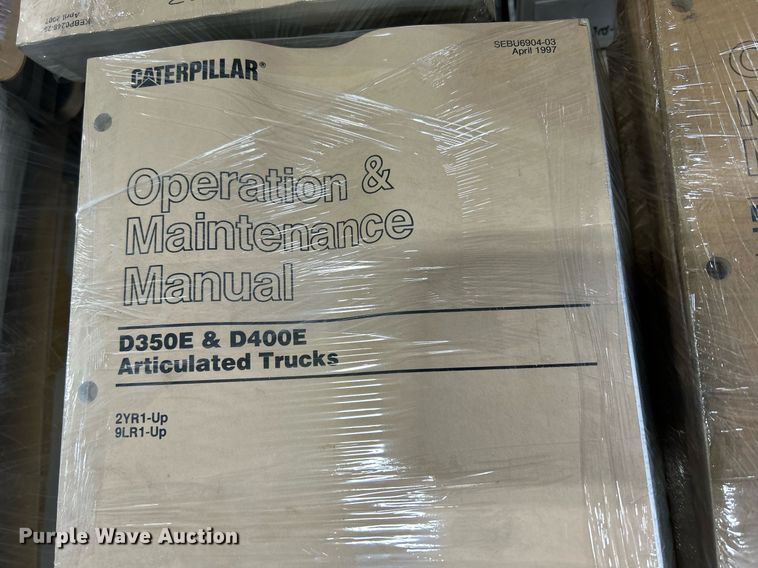 image for item DQ1029 Service and parts manuals